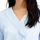 Alfani Women's Dot-Print Surplice Blouse White Size Large