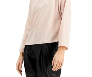 Alfani Women's Flared-Sleeve Top Red Size X-Large