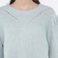 INC International Concepts Women's Volume-Sleeve Pullover Sweater Green Size Medium