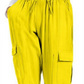 INC International Concepts Women's Utility Jogger Pants Yellow Size Large