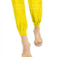 INC International Concepts Women's Utility Jogger Pants Yellow Size Large