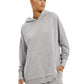 Danielle Bernstein Women's French Terry Hoodie Grey Size Small