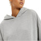Danielle Bernstein Women's French Terry Hoodie Grey Size Small