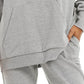 Danielle Bernstein Women's French Terry Hoodie Grey Size Small