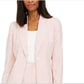 Le Suit Women's Pinstripe Pantsuit Orange Size 4 Petite