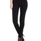 INC International Concepts Women's Curvy Ponte Skinny Pants Black Size 14