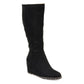 Journee Collection Women's Comfort Parker Boot Shoes Black Size 8 M