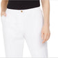 Calvin Klein Women's Slim Leg Ankle Dress Pants White Size 4