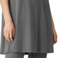Eileen Fisher Women's Crewneck Boxy Dress Gray Size Medium