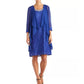 R & M Richards Women's Embellished Lace Sheath Dress & Jacket