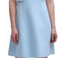 HARPER ROSE Women's Button-Front A-Line Dress Blue Size 8