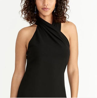 Rachel Roy Women's Halter Sheath Dress Black Size X-Large
