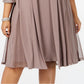 R & M Richards Women's Plus Embellished Dress & Jacket Set Brown Size 14W