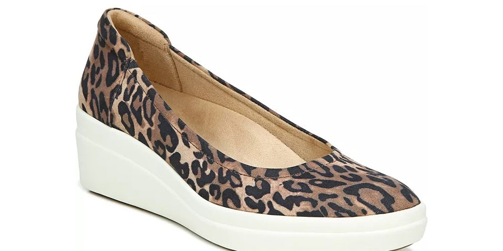 Naturalizer Women's Sam Slip On Wedges Black Size 10 M