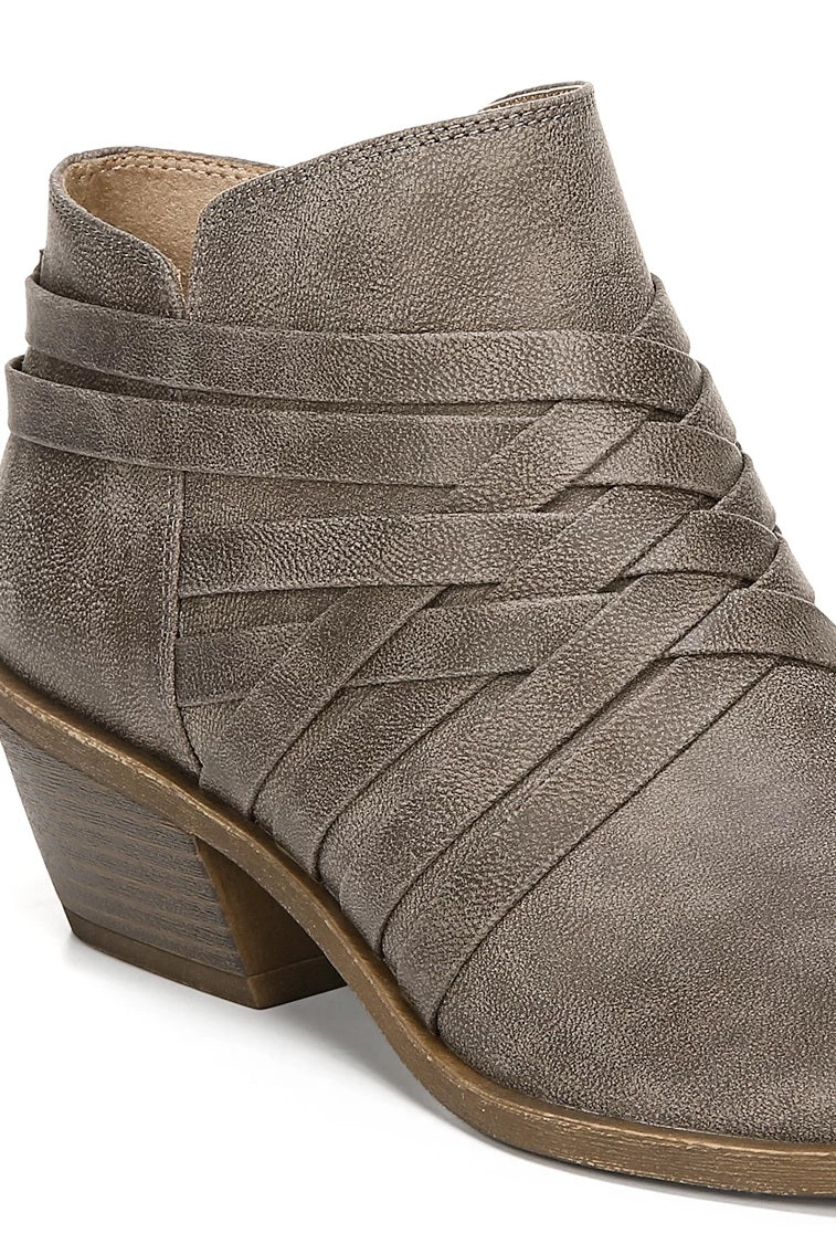 LifeStride Women's Prairie Booties Women's Shoes Gray Size 7.5 W