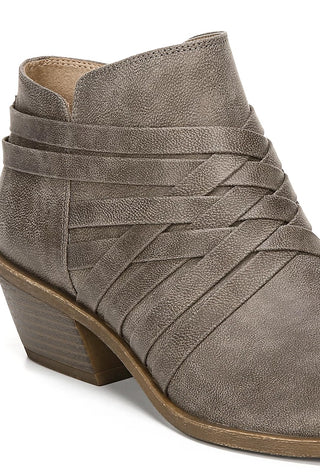 LifeStride Women's Prairie Booties Women's Shoes Gray Size 7.5 W