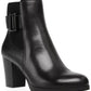 Anne Klein Women's Raylin Lug Sole Booties Black Size 7.5 M