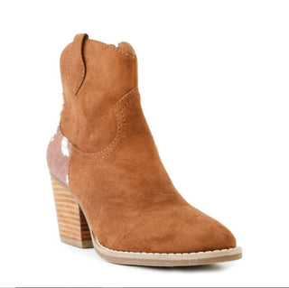 Sugar Women's Tarah Western Bootie Brown Size 10 M