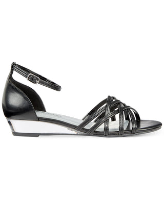 Easy Street Tarrah Evening Sandals Women's Shoes Charcoal Size 8 M