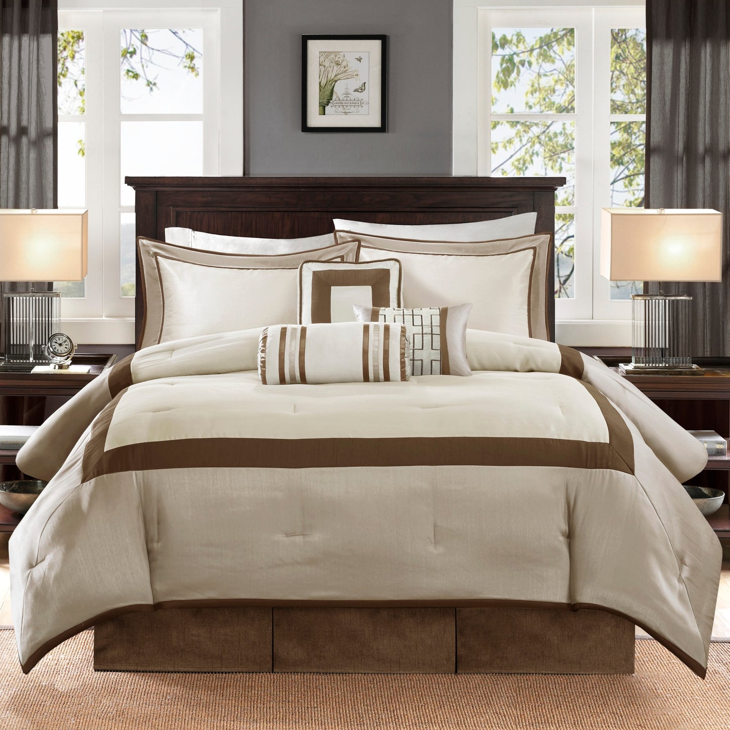 Abigail Comforter Set - 7 Piece