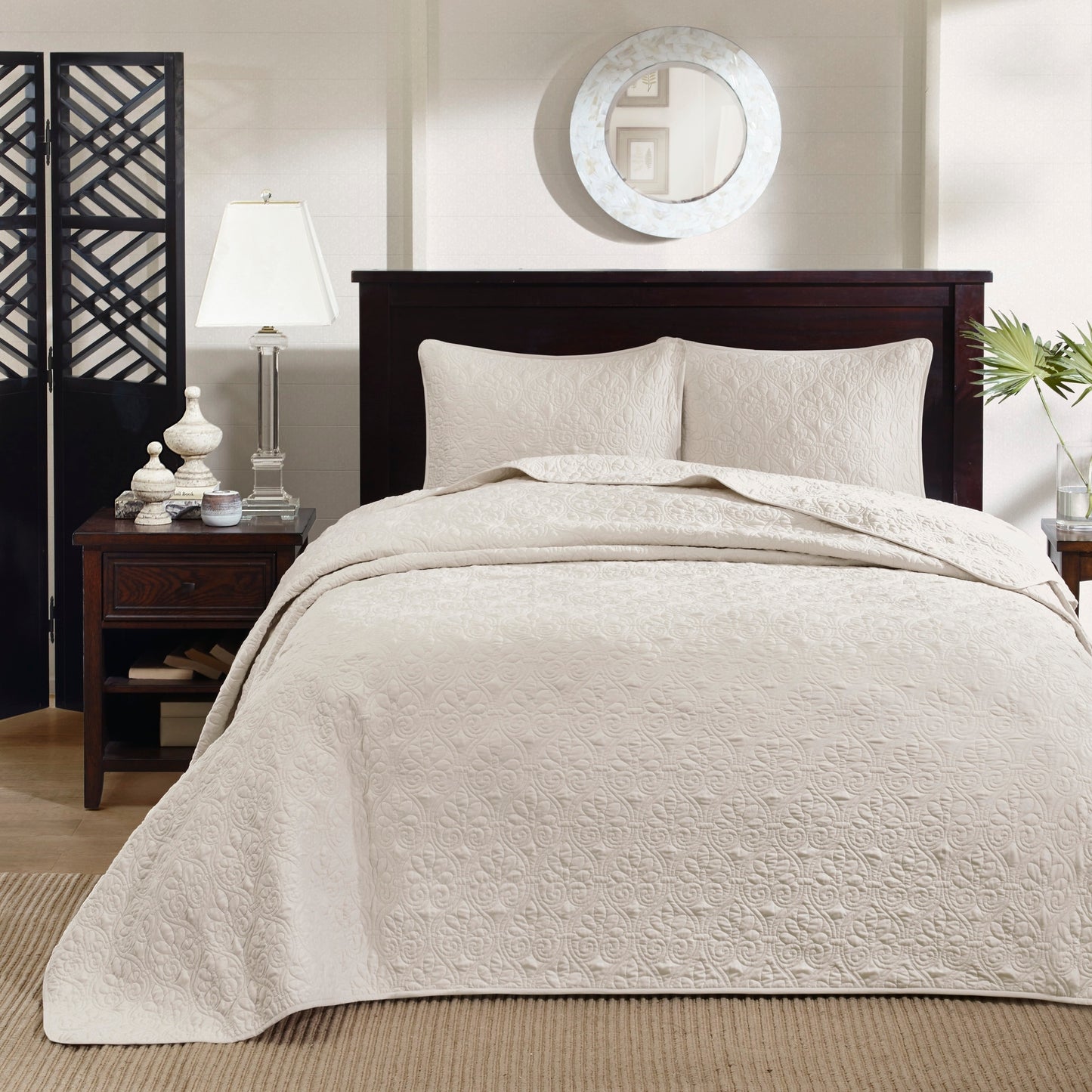 Mansfield Reversible Oversized Bedspread Quilt Set