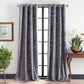 Sherwood Velvet Grommet Curtain Panel Pair by Martha Stewart