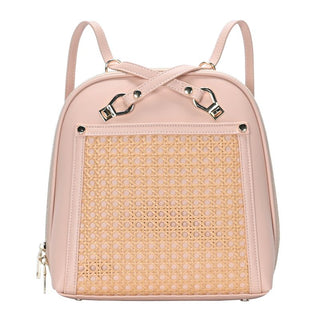 Daisy Rattan Convertible Backpack