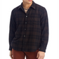Norse Projects Algot Relaxed Fit Check Shirt Brown Size L