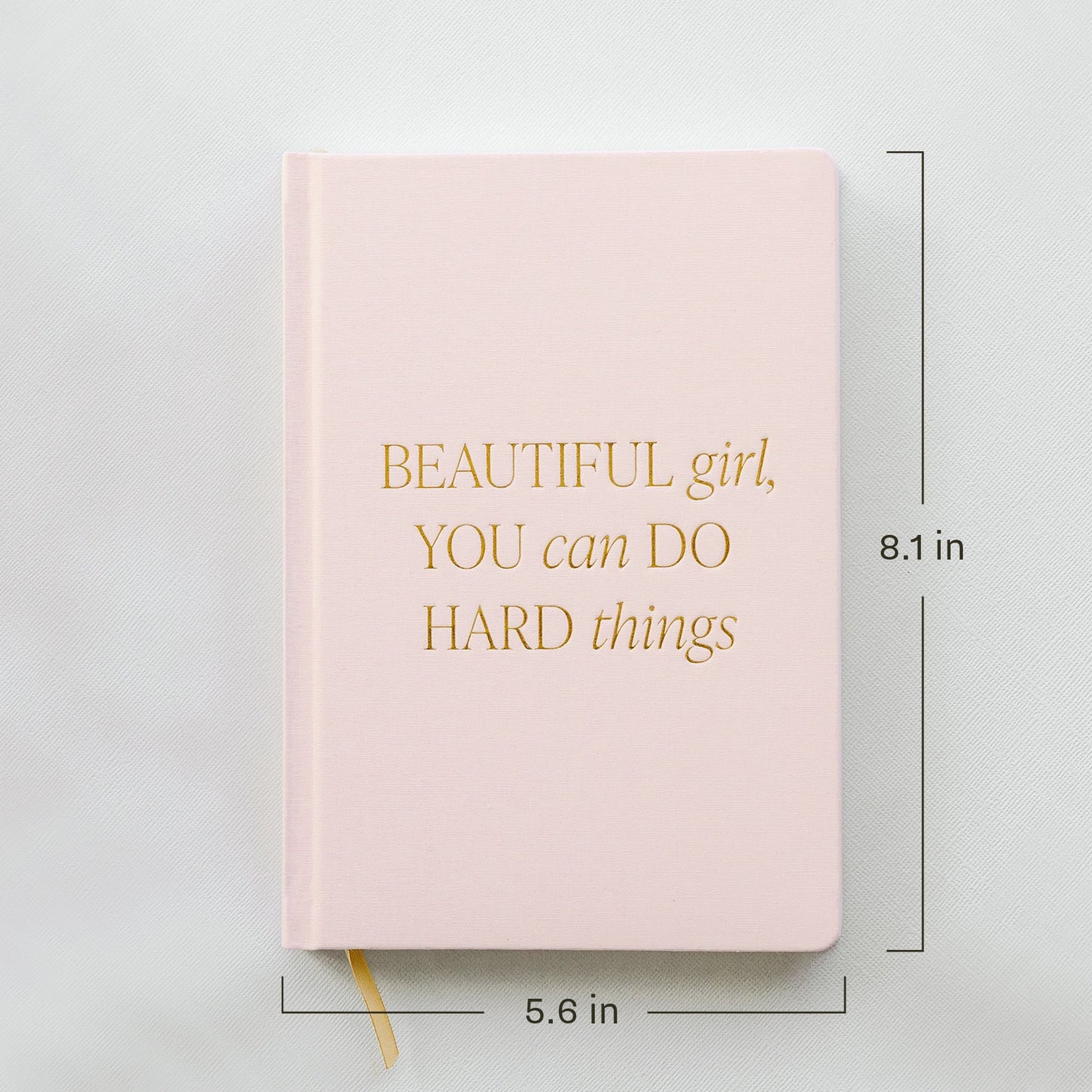 Beautiful Girl Fabric Journal