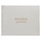 Tan Wedding Guestbook