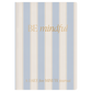 Be Mindful Striped Journal