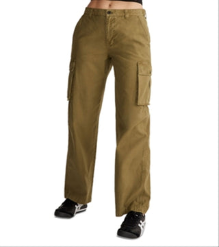 Madewell Low Slung Straight Cargo Pants Green