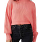 Free People Easy Street Cropped Sweater Pink Size XS