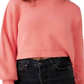 Free People Easy Street Cropped Sweater Pink Size XS