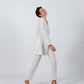 White Tailoring Slim Pants – Women’s Slim-Fit Trousers