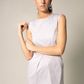 Italian Cotton Boss Dress – Elegant Women’s Office Dress