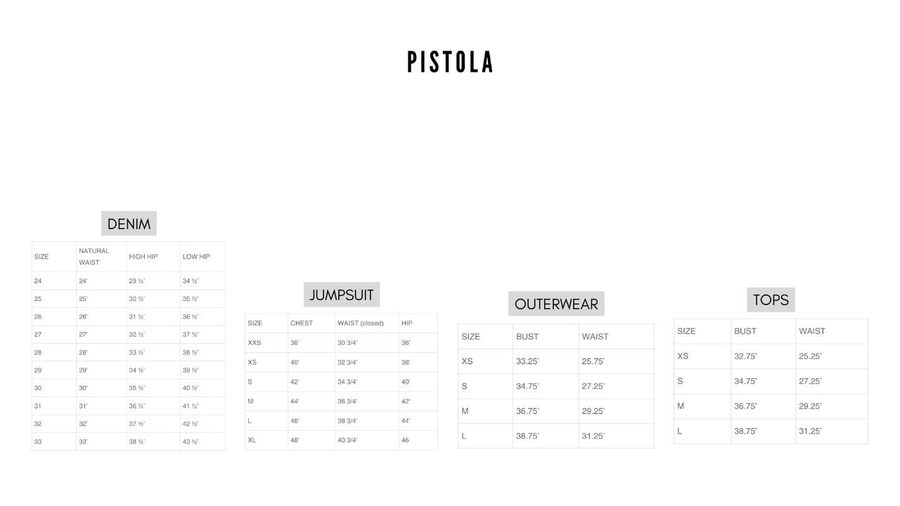 Pistola - Charlie High Rise Straight Jeans