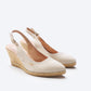 Palomera Canvas Espadrille Wedges