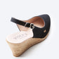 Palomera Canvas Espadrille Wedges