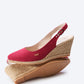 Palomera Canvas Espadrille Wedges