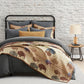 Paseo Road Home on the Range Printed Buffalo Aztec Western Style 3 Piece Reversible Quilt Set
