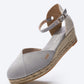 Pubol Canvas Espadrille Wedges