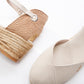 Pubol Canvas Espadrille Wedges