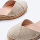 Pubol Premium Fabrics Canvas Espadrille Wedges