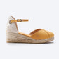 Pubol Canvas Espadrille Wedges