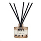 Pumpkin Spice Tinted Glass Jar Reed Diffuser