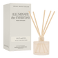 Salt and Sea White Translucent Tinted Glass Jar Reed Diffuser