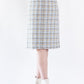Luxe Plaid Tweed Pencil Skirt – Women’s Chic Tweed Skirt