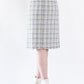 Luxe Plaid Tweed Pencil Skirt – Women’s Chic Tweed Skirt