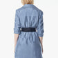 Cielo Blue Blazer Dress – Women’s Tailored Blazer-Style Dress